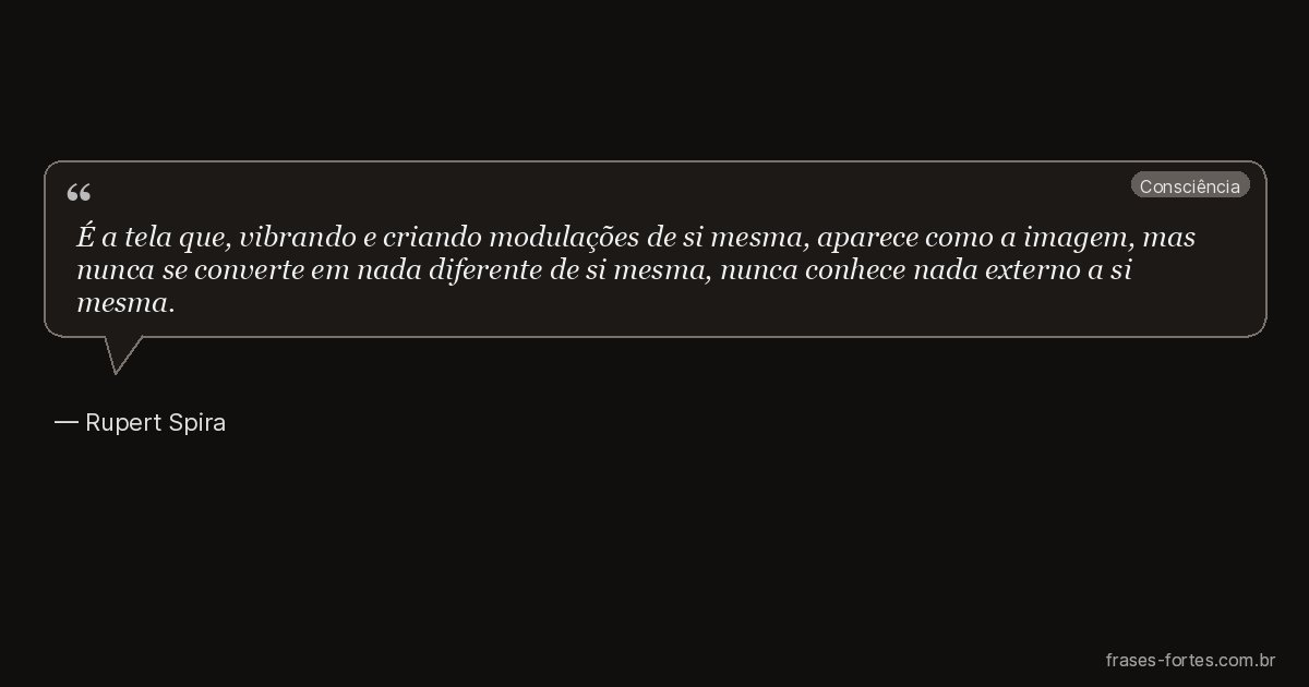 Frase de Rupert Spira