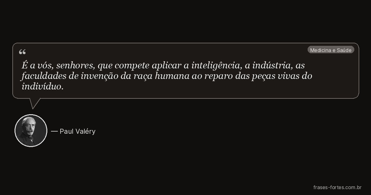 Frase de Paul Valéry