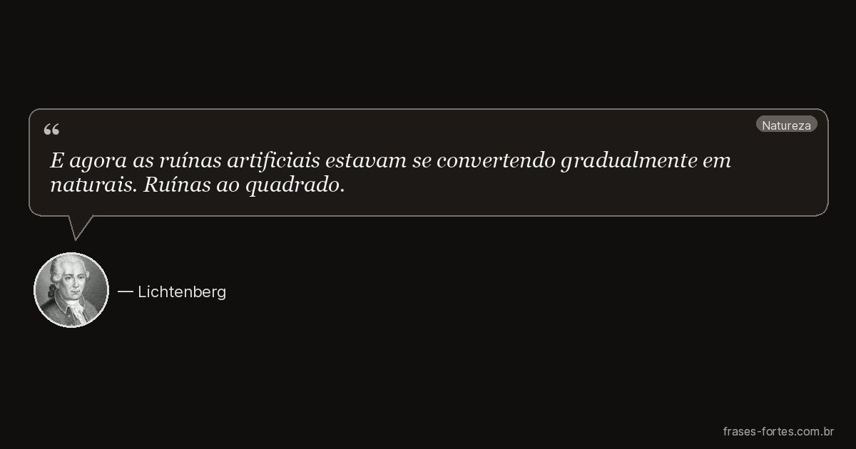Frase de Lichtenberg