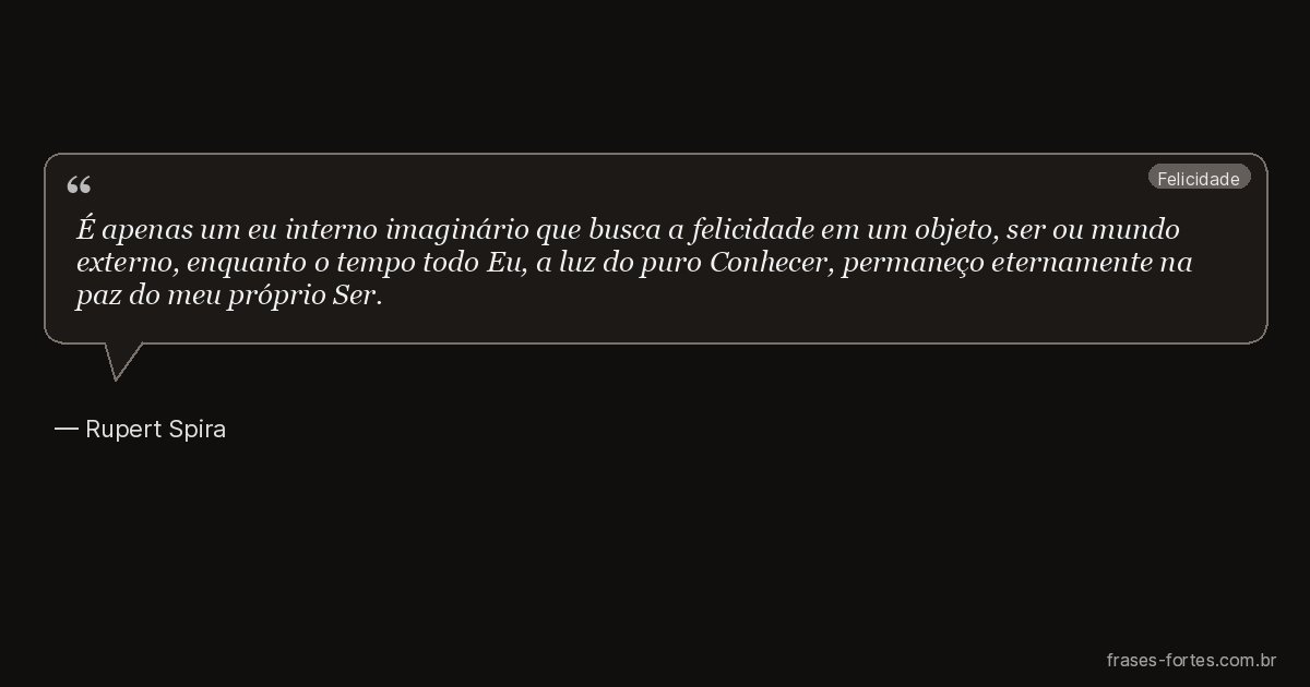 Frase de Rupert Spira