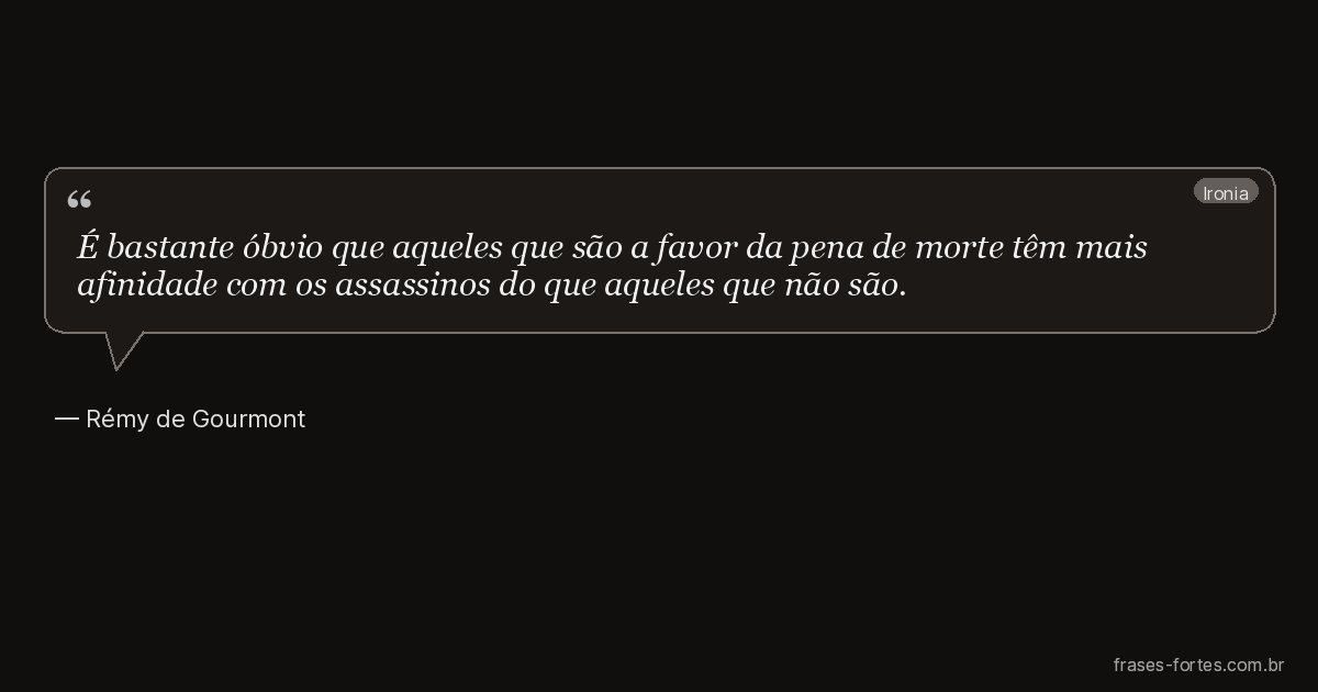 Frase de Rémy de Gourmont