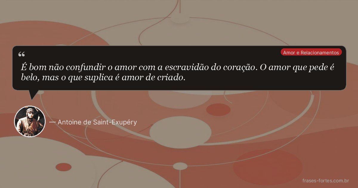 Frase de Antoine de Saint-Exupéry