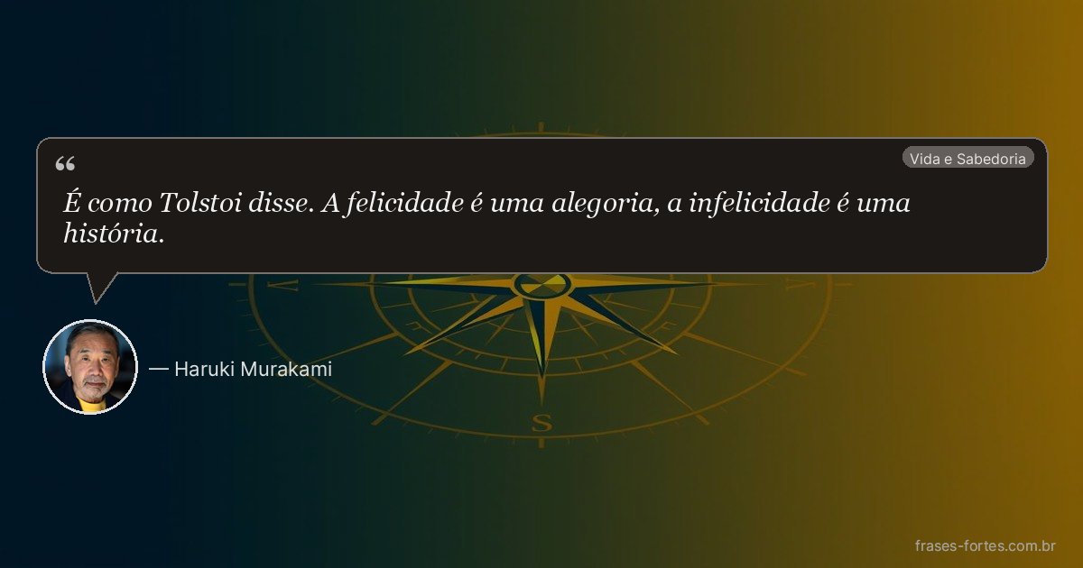 Frase de Haruki Murakami