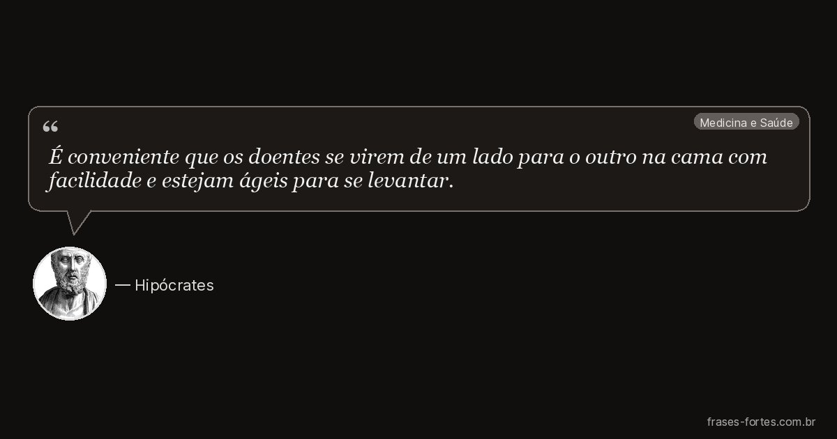 Frase de Hipócrates
