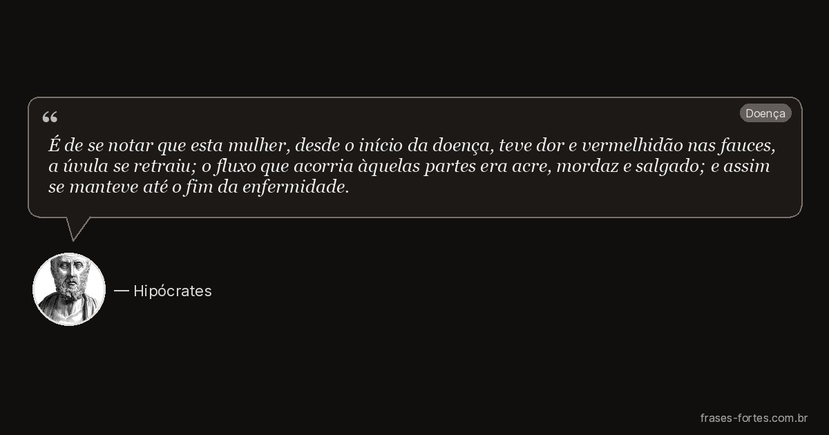 Frase de Hipócrates