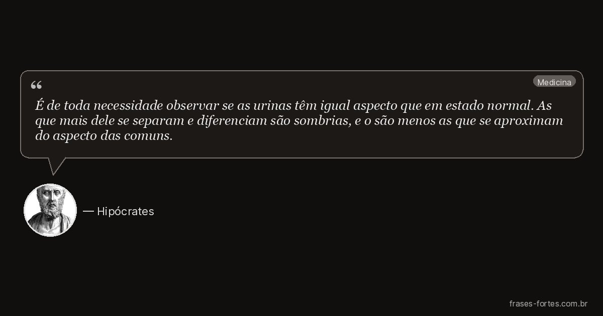Frase de Hipócrates