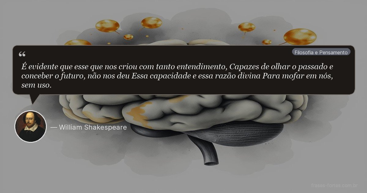 Frase de William Shakespeare