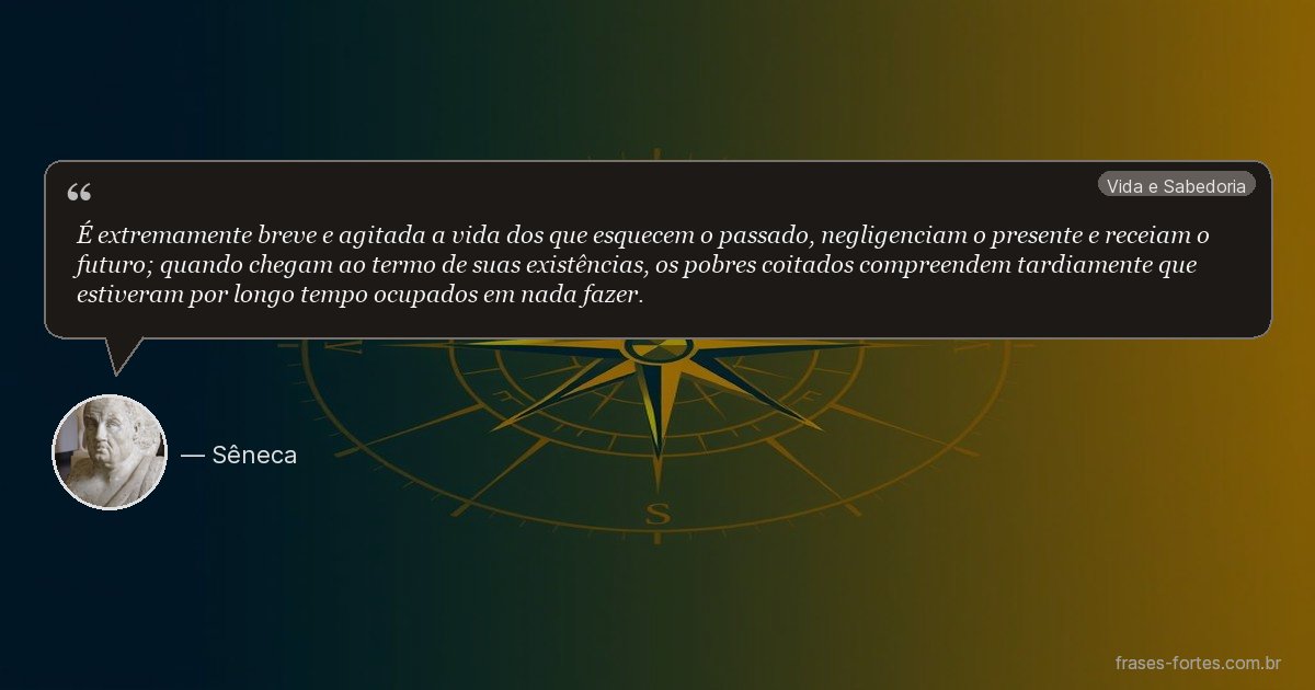 Frase de Sêneca