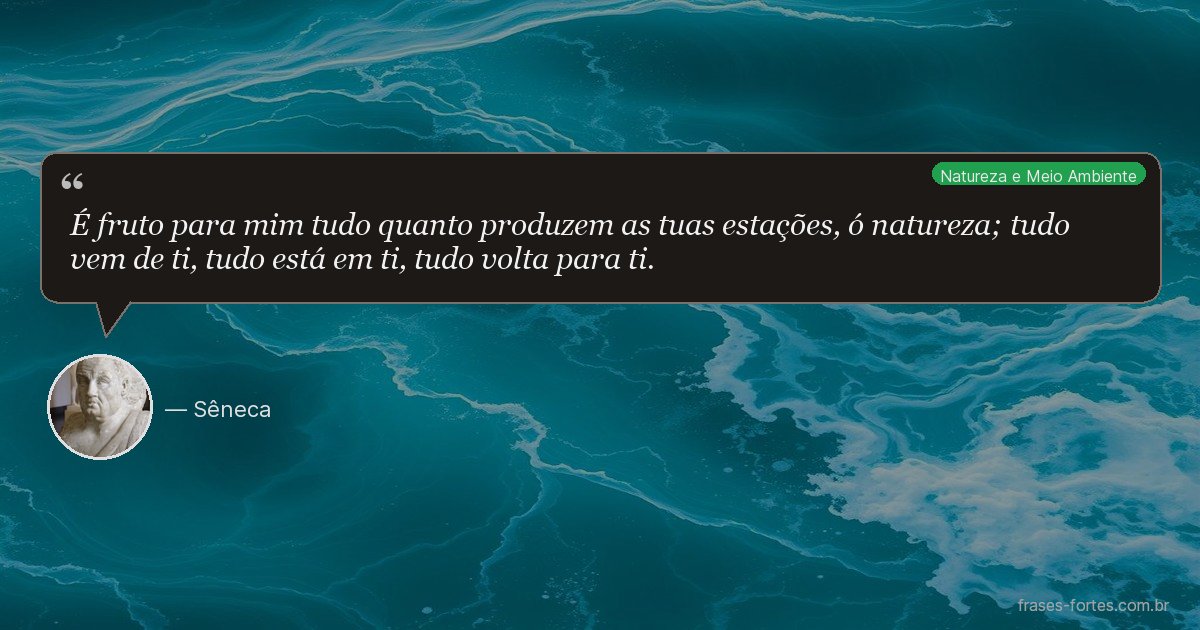 Frase de Sêneca