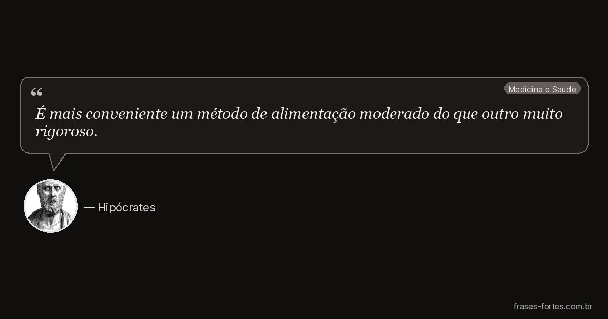Frase de Hipócrates