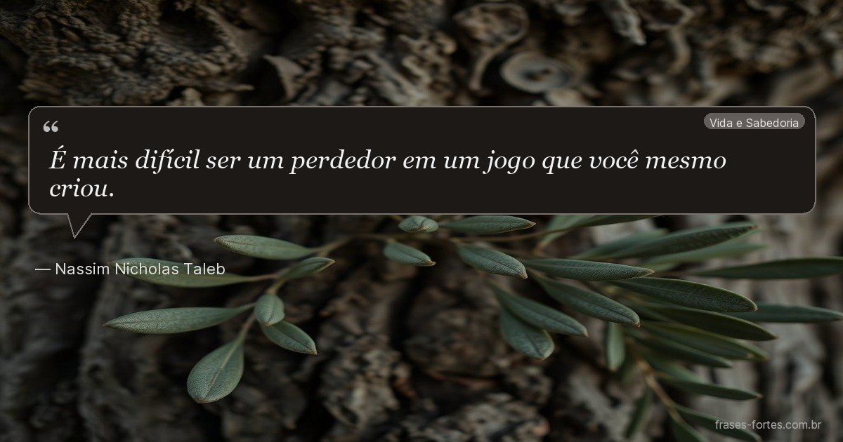 Frase de Nassim Nicholas Taleb