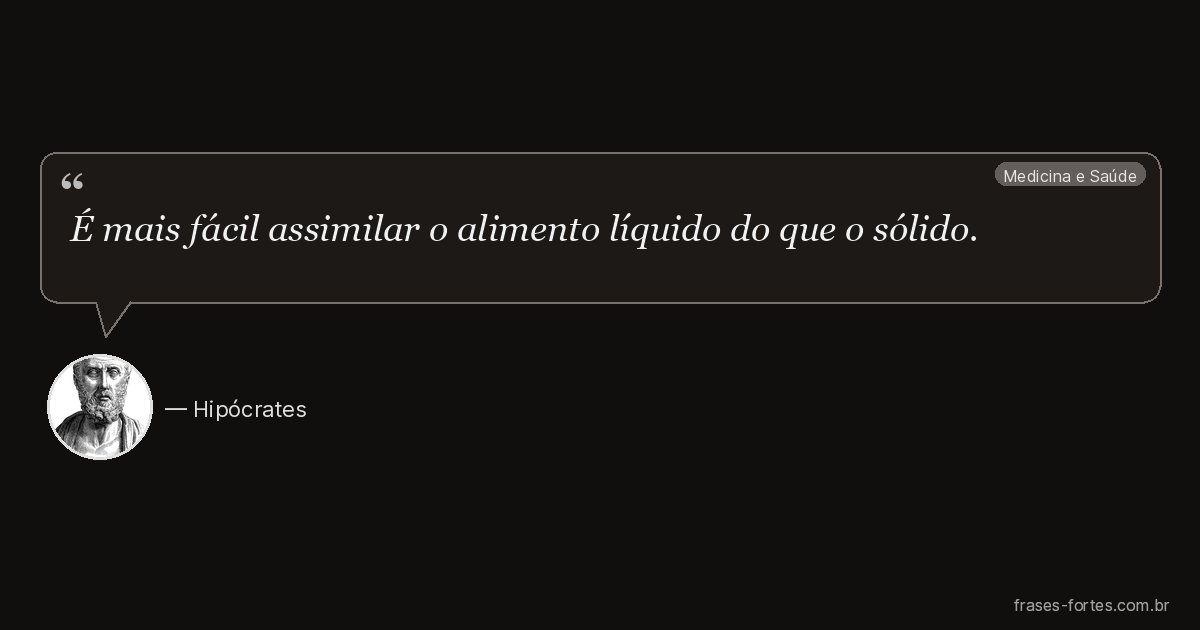 Frase de Hipócrates