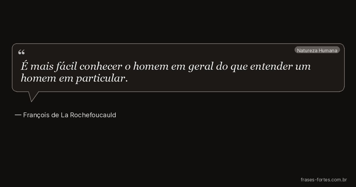 Frase de François de La Rochefoucauld