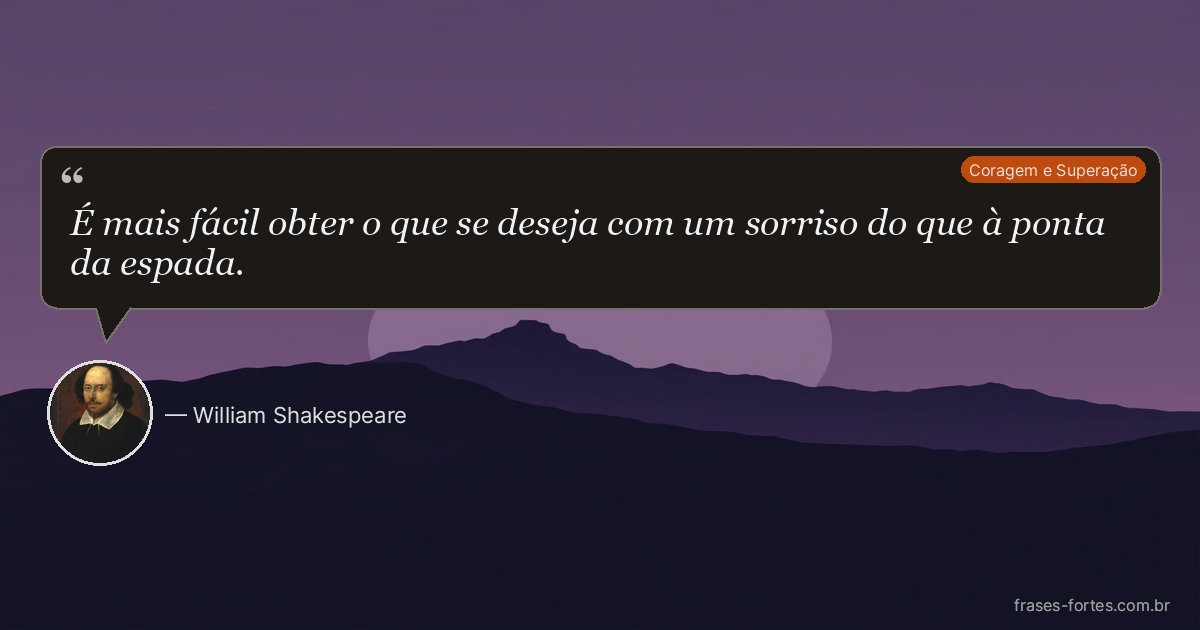 Frase de William Shakespeare