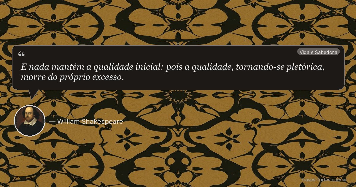 Frase de William Shakespeare