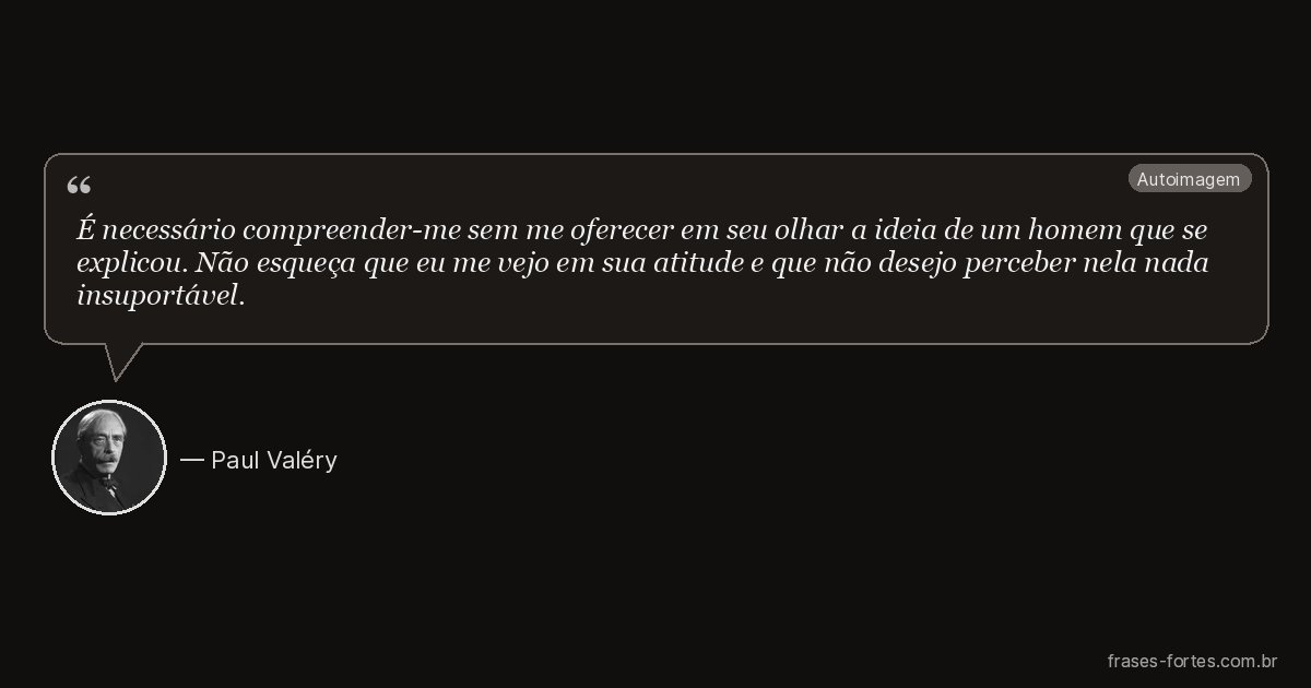 Frase de Paul Valéry