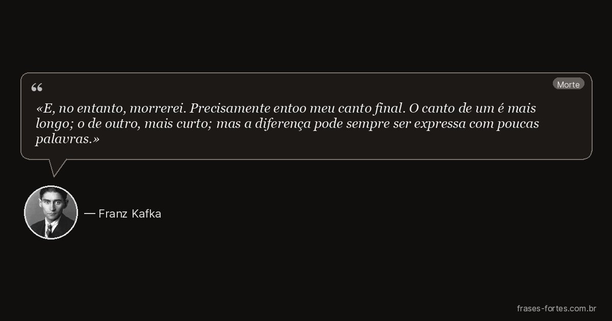 Frase de Franz Kafka