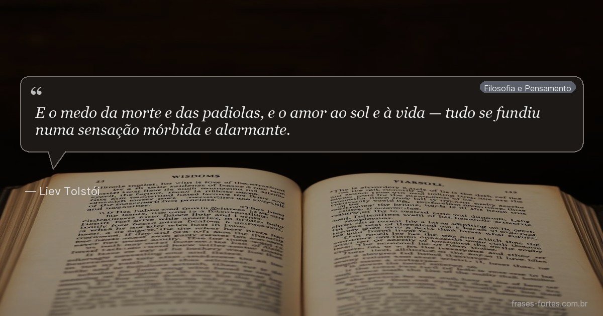 Frase de Liev Tolstói