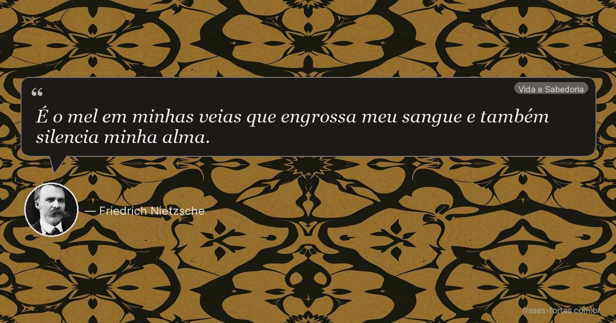 Frase de Friedrich Nietzsche