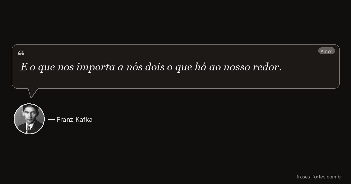 Frase de Franz Kafka