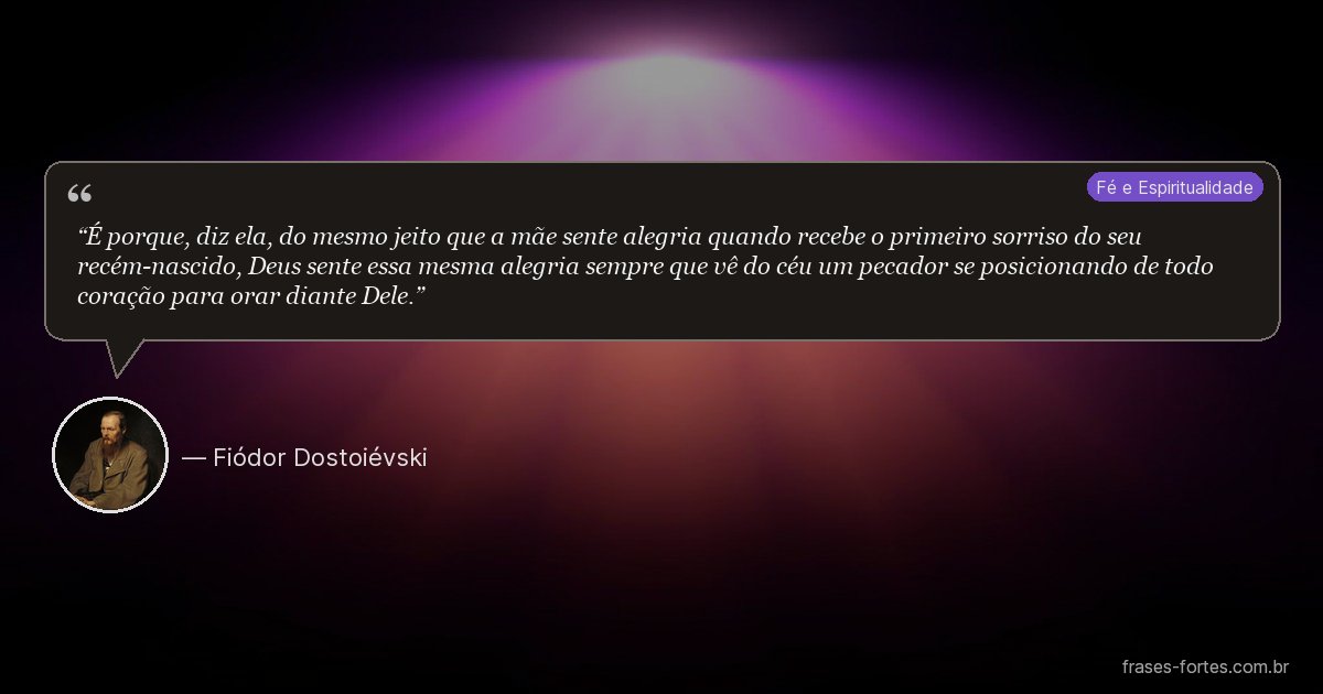 Frase de Fiódor Dostoiévski