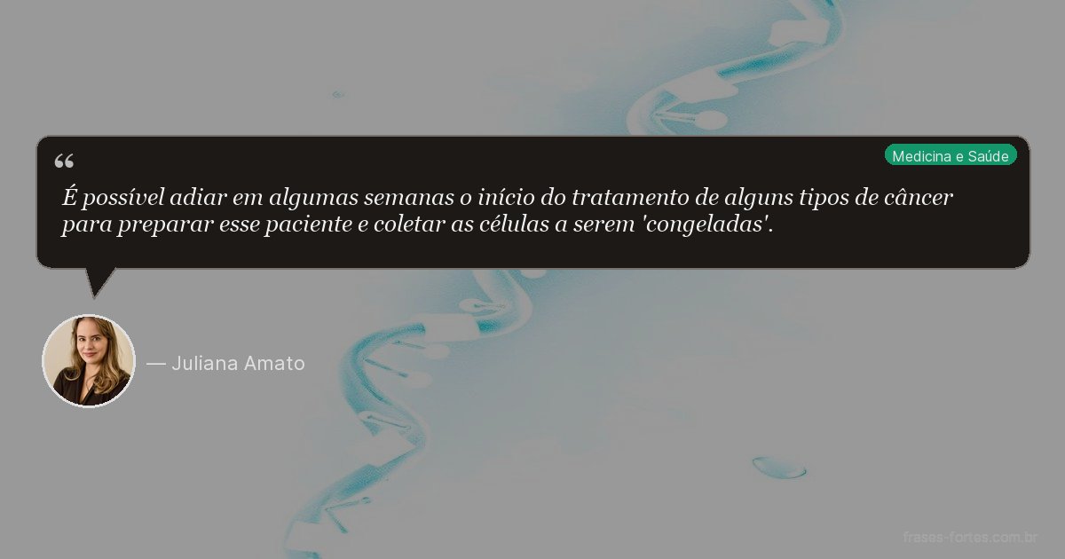 Frase de Juliana Amato