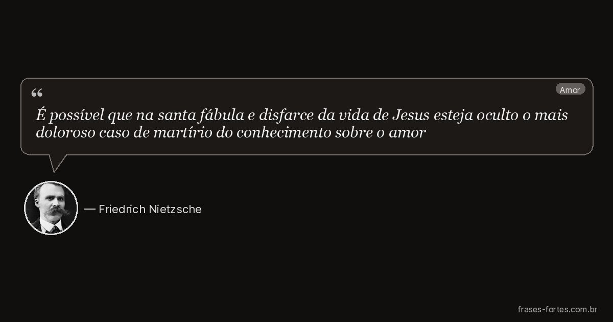 Frase de Friedrich Nietzsche