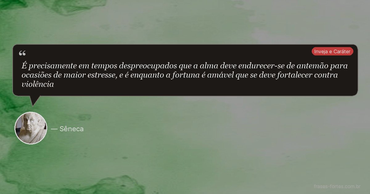 Frase de Sêneca