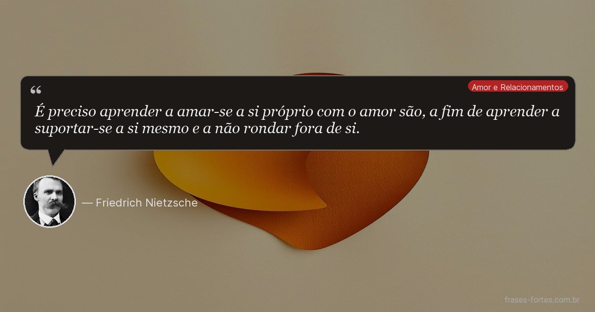 Frase de Friedrich Nietzsche
