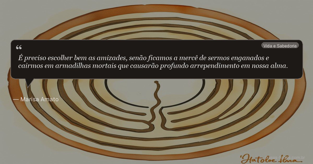 Frase de Marisa Amato