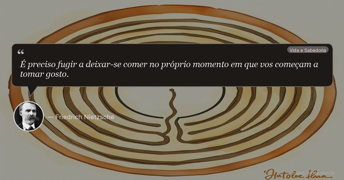 Frase de Friedrich Nietzsche