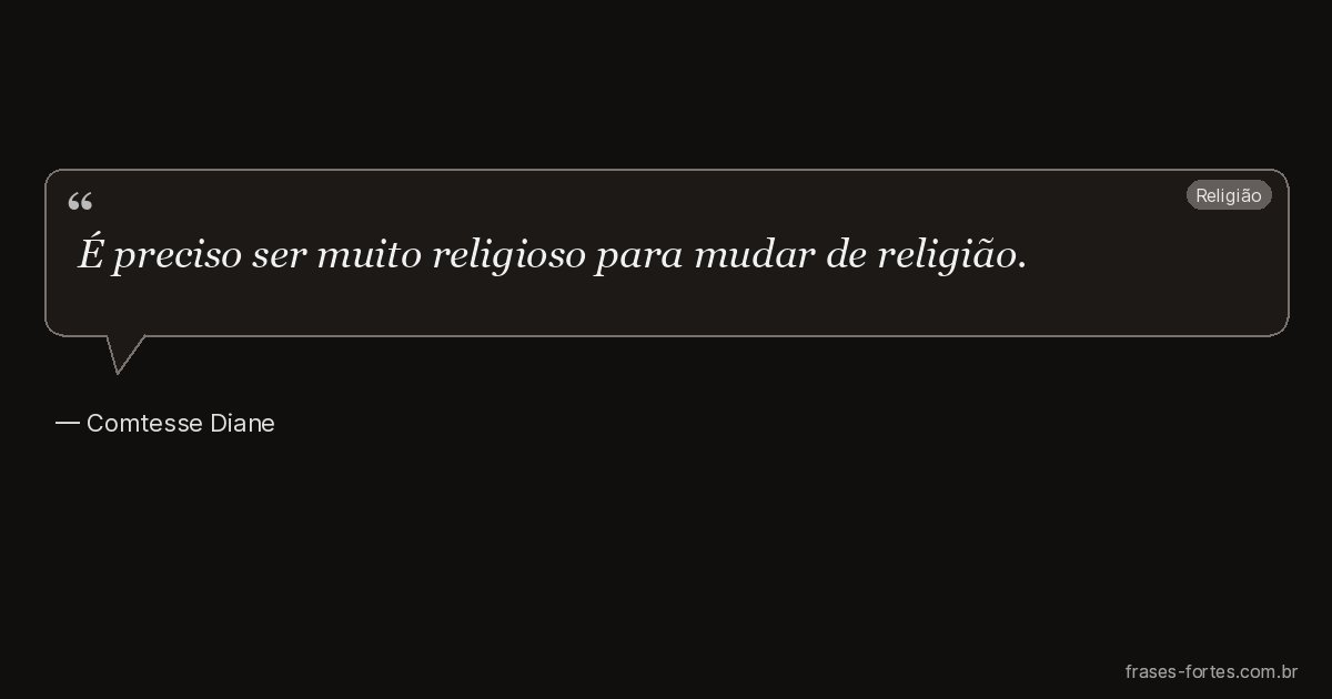 Frase de Comtesse Diane