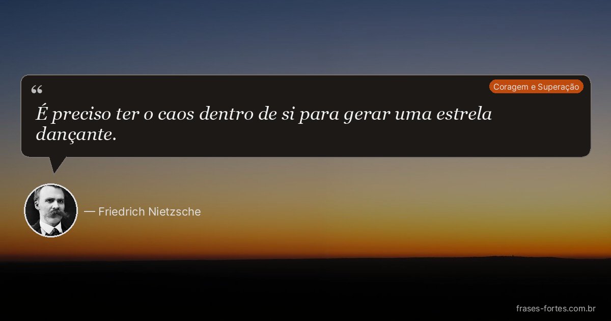 Frase de Friedrich Nietzsche