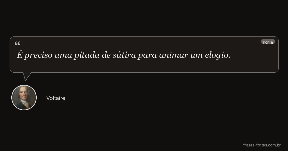 Frase de Voltaire