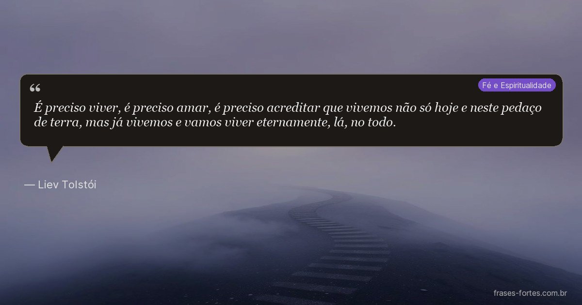 Frase de Liev Tolstói