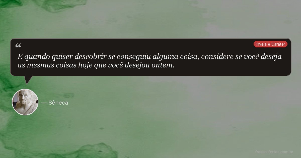 Frase de Sêneca