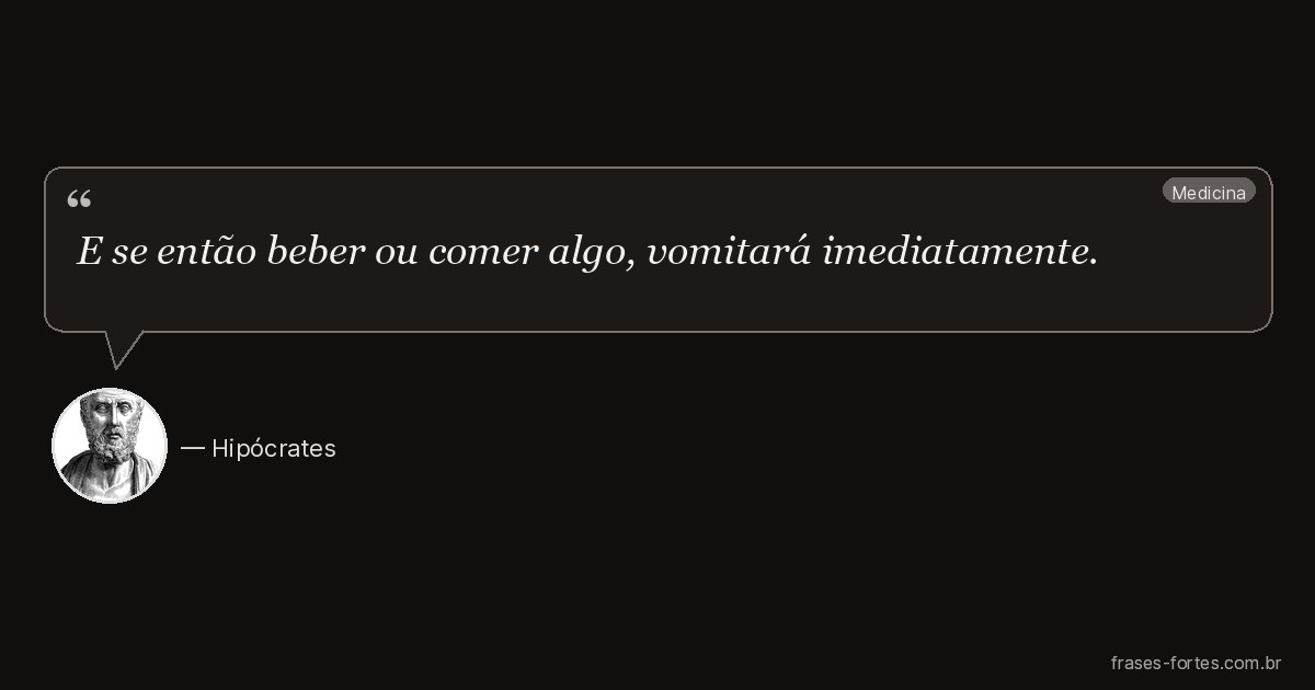 Frase de Hipócrates