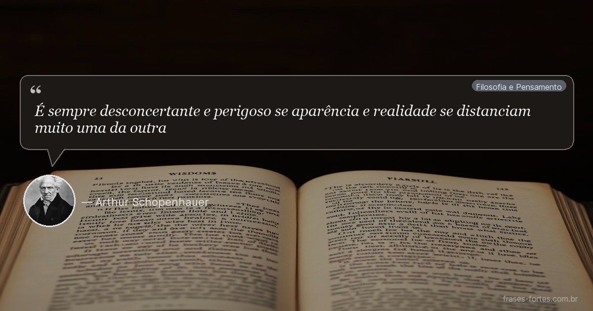 Frase de Arthur Schopenhauer