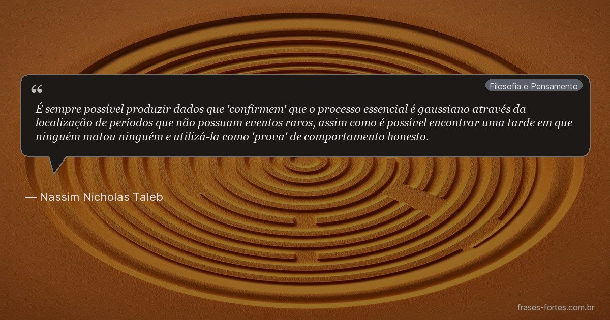 Frase de Nassim Nicholas Taleb