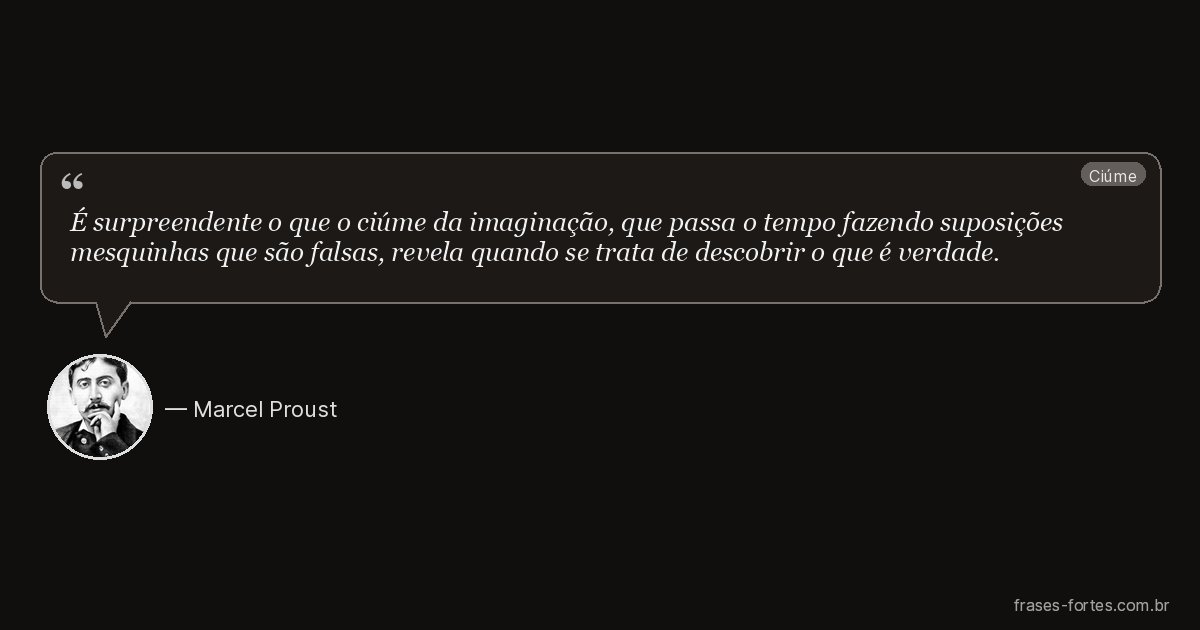 Frase de Marcel Proust