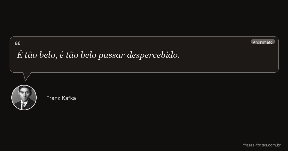 Frase de Franz Kafka
