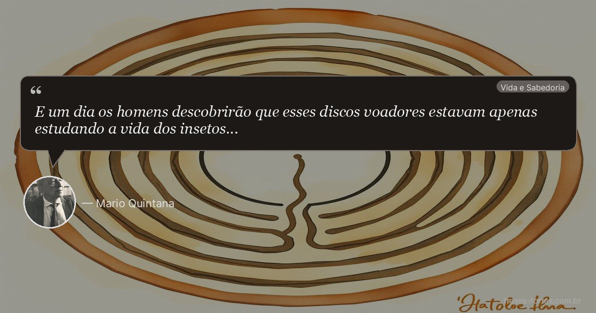 Frase de Mario Quintana