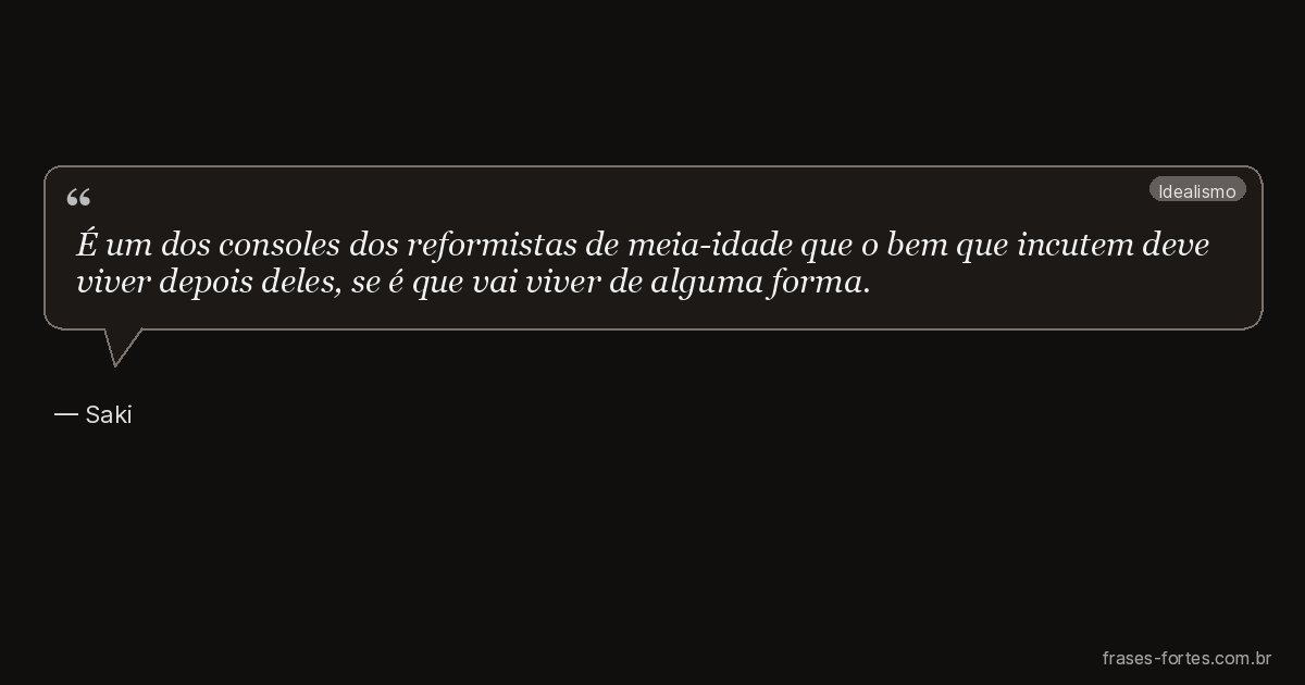 Frase de Saki