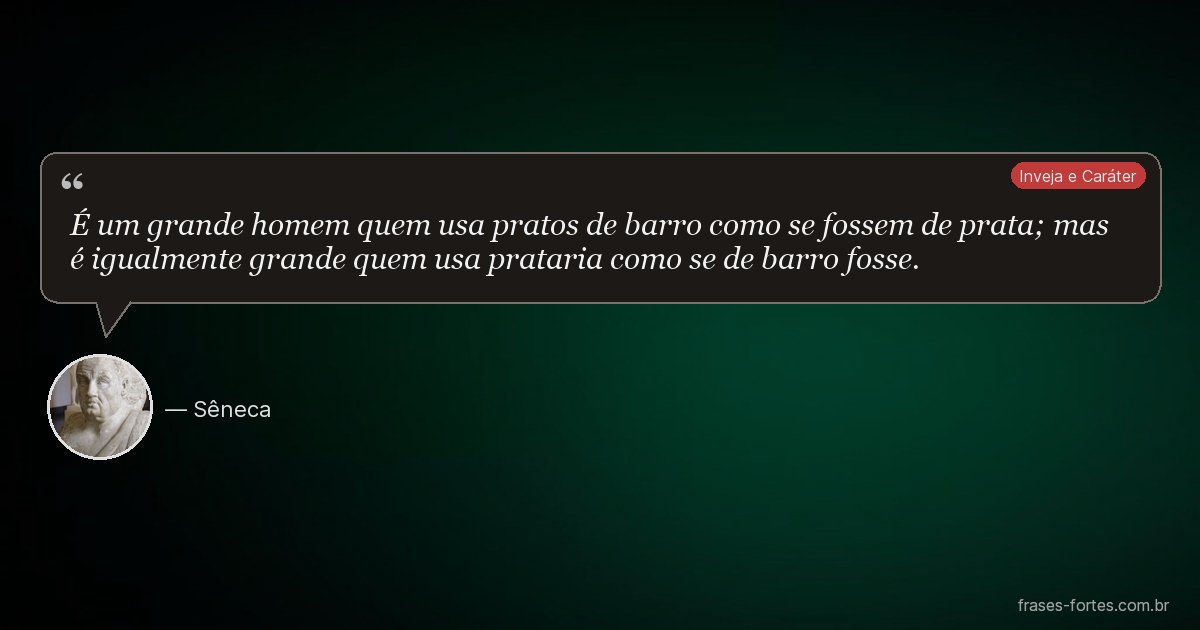 Frase de Sêneca