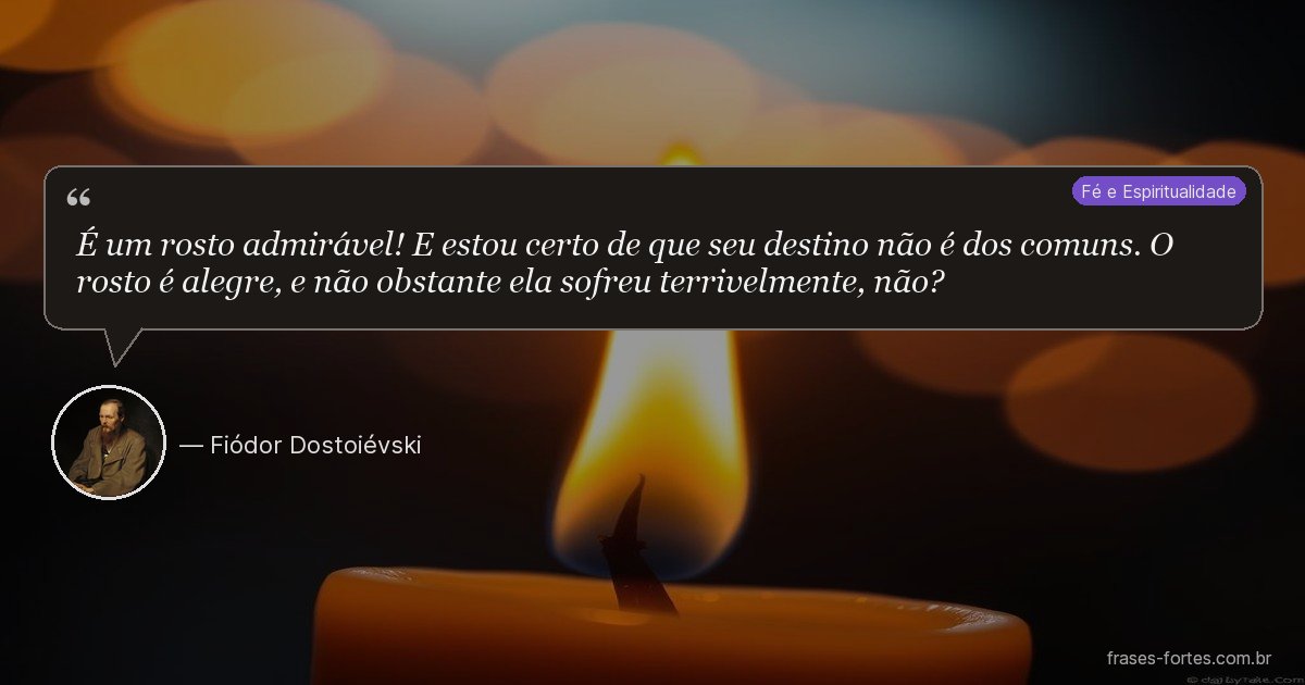 Frase de Fiódor Dostoiévski