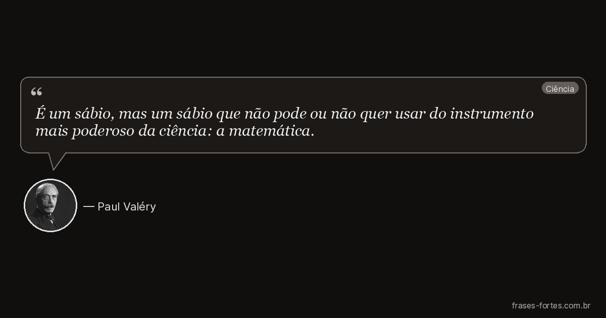 Frase de Paul Valéry