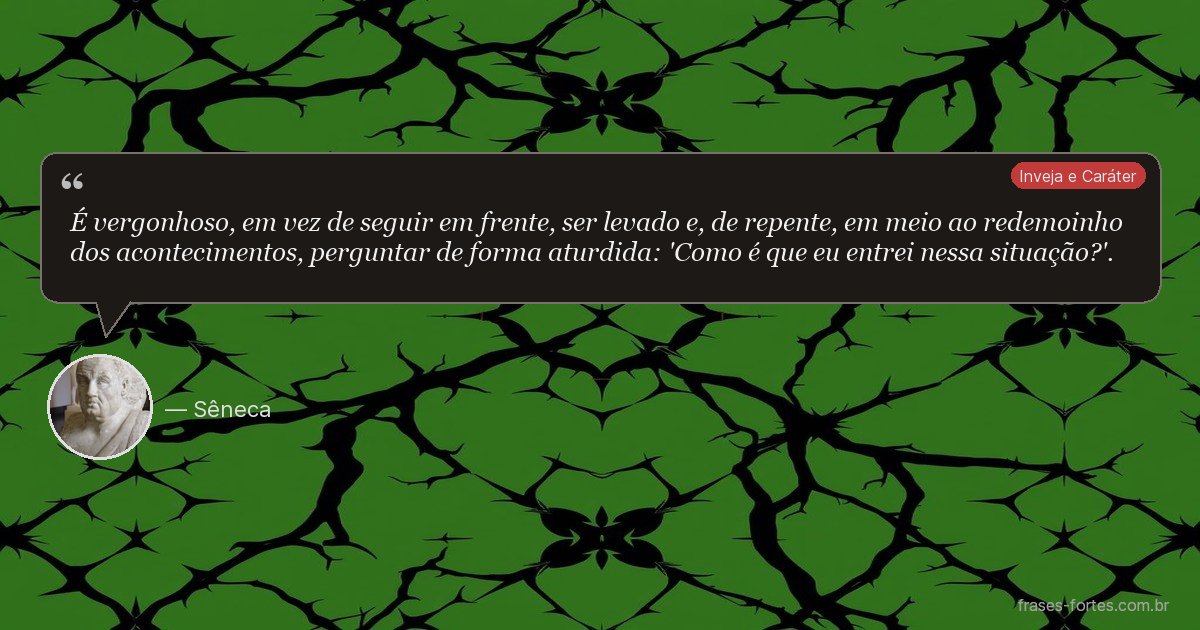 Frase de Sêneca