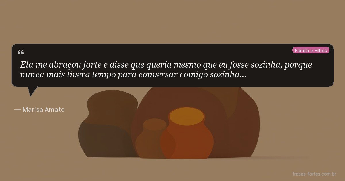 Frase de Marisa Amato
