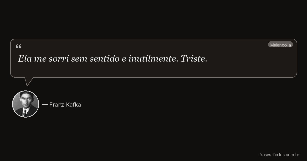 Frase de Franz Kafka