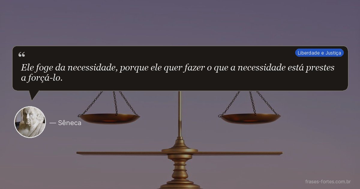 Frase de Sêneca